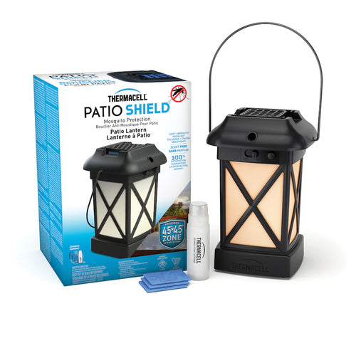 Thermacell Patio Shield Lantern Mosquito Repeller with REFILLS