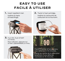 Load image into Gallery viewer, Thermacell Patio Shield Lantern Mosquito Repeller with REFILLS