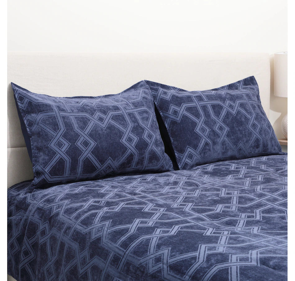 Home Chenille Comforter Set (3-pieces) - DBL/QUEEN