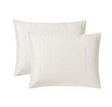 Load image into Gallery viewer, Marla Wynne Matte Satin 3-Piece Quilt Set - VANILLA KING