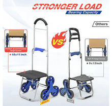 Load image into Gallery viewer, dbest Stair Climber Trolly Dolly Deluxe, BLUE