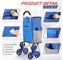 Load image into Gallery viewer, dbest Stair Climber Trolly Dolly Deluxe, BLUE