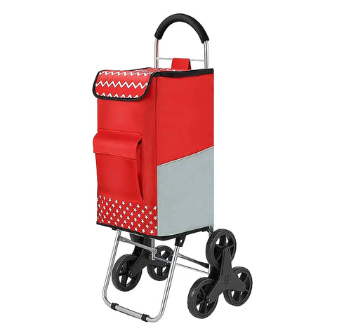 dbest Stair Climber Trolly Dolly Deluxe, RED