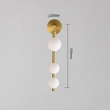 Load image into Gallery viewer, Mord 3 - Light Gold Armed Sconce