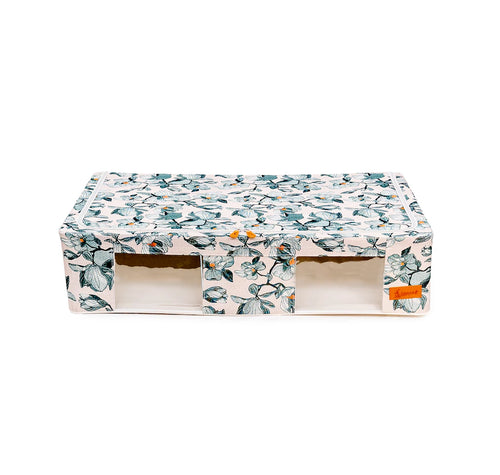 Hoppel Collapsible Underbed Pop-Up Bin, FLORAL
