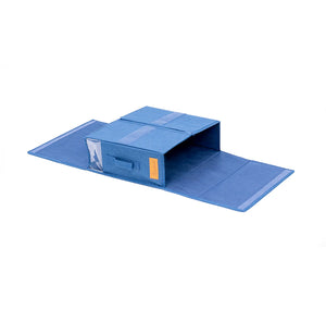 Hoppel Linen Storage Organizer (2-pack), BLUE