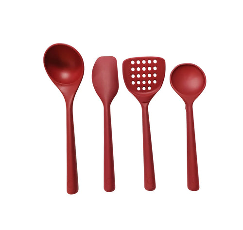 4-Piece All Day Tool Set Curtis Stone, RED