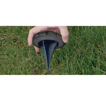 Load image into Gallery viewer, Stone Disk Lights With Stakes (4-Pack) Bell + Howell