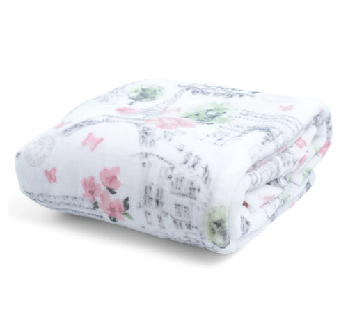 Home Suite Essentials Plush Blanket, Queen