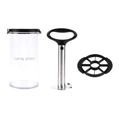 Pineapple Corer Set Curtis Stone, BLACK