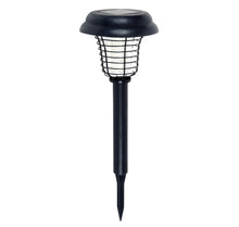 Load image into Gallery viewer, Fusion Moonrays Solar Bug Zapper Stake Light (2-Pack)