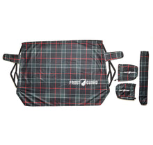 Load image into Gallery viewer, FrostGuard Windshield Cover with Mirror Covers- STANDARD BLACK PLAID