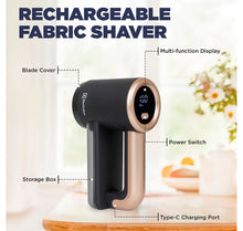 Load image into Gallery viewer, Rechargeable Fabric Shaver Electrolux, BLACK