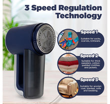 Load image into Gallery viewer, Rechargeable Fabric Shaver Electrolux, BLUE