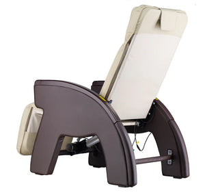 Tony Little Zero Gravity Chair with Power Recliner Heating & Massage IMPERFECT - IVORY/BROWN