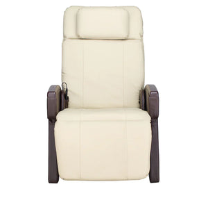 Tony Little Zero Gravity Chair with Power Recliner Heating & Massage IMPERFECT - IVORY/BROWN
