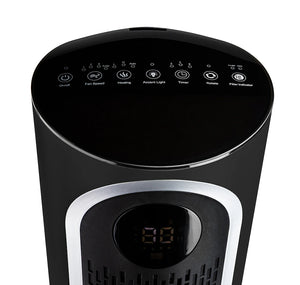 Heater Hunter LivePure Clean Heat HEPA Purifier/Heater, BLACK
