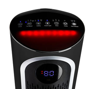 Heater Hunter LivePure Clean Heat HEPA Purifier/Heater, BLACK