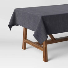 Load image into Gallery viewer, 84&quot; x 60&quot; Chambray Tablecloth Blue - Threshold