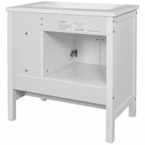 Myhomekeepers 29.13'' Single Bathroom Vanity Base Only