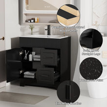 Load image into Gallery viewer, 30&quot; Freestanding Single Bathroom Vanity Base Only, Sink not Included
