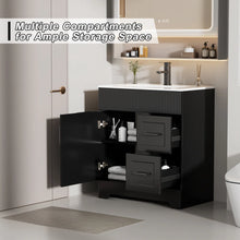 Load image into Gallery viewer, 30&quot; Freestanding Single Bathroom Vanity Base Only, Sink not Included