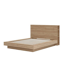 Load image into Gallery viewer, Nexera Queen Marconi HEADBOARD, Brown Oak