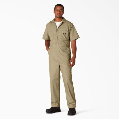 Dickies Mens Short-sleeve Coverall, Medium Regular