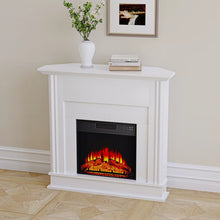 Load image into Gallery viewer, Corner Electric Fireplace Mantel 40&#39;&#39; W *FIRE BOX NOT INCLUDED**