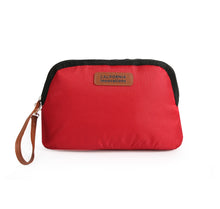 Load image into Gallery viewer, Duffel Bag with Accessory Pouch - RED STRIPE