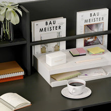 Load image into Gallery viewer, 47.2'' W Rectangular Wood Reception Desk With Drawers And Cabinet