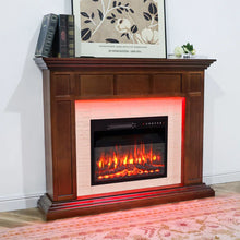 Load image into Gallery viewer, 50" Mantel/Freestanding TV Stand (FIRE BOX NOT INCLUDED)