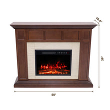 Load image into Gallery viewer, 50" Mantel/Freestanding TV Stand (FIRE BOX NOT INCLUDED)