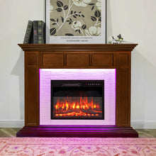 Load image into Gallery viewer, 50" Mantel/Freestanding TV Stand (FIRE BOX NOT INCLUDED)