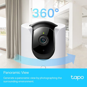 TP-Link Tapo C225 4MP 2K QHD 1440p Pan/Tilt WiFi SecuritySmart AI Camera