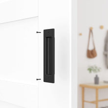 Load image into Gallery viewer, WINSOON Sliding Door Handle (2 PK), 6-1/2&quot; Finger Pull Handle Hardware Set for Sliding Barn Door,Barn Door Finger Pull Set,Solid Flush Door Handle Suitable for Barn Doors,Cupboard,Closets,Pocket Door