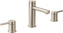 Load image into Gallery viewer, Align Chrome Two-Handle High Arc Bathroom Faucet, Brushed Nickel