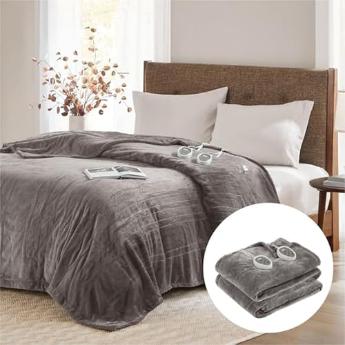 Degrees Of Comfort Full Size HEATED Blanket, UL-Certified Heated Comforter