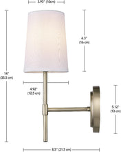 Load image into Gallery viewer, Globe Electric Clarissa 1-Light Wall Sconce