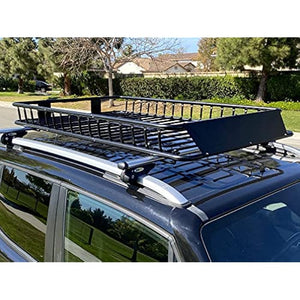 MAXXHAUL 50506 64" X 39" X 6" Heavy-Duty Universal Steel Roof Rack