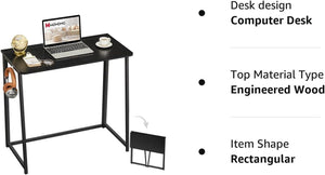 WOHOMO Folding Computer Desk