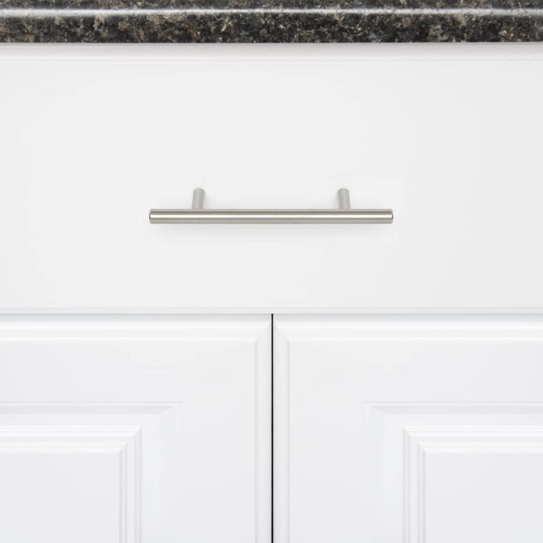 South Main 10 PK Hardware Euro Bar Cabinet Drawer Pull Handle (3/8