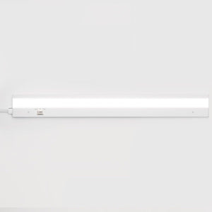 WAC Lighting Duo BA-ACLED24-27/30WT Acled Dual Color Option Bar Finish 2700K and 3000K, 24 Inches, White