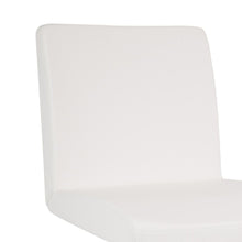 Load image into Gallery viewer, 24-32&quot; Captain Height Adjustable Contemporary Barstools with Swivel in White (SET OF 2)