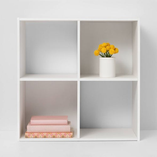 11” 4 Cube Decorative Bookshelf - Room Essentials