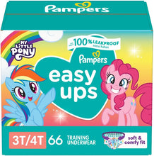 Load image into Gallery viewer, Pampers Easy Ups Training Pants Girls and Boys, 3T-4T, 66 Count, Super Pack