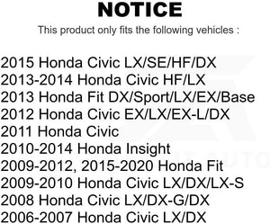 Rear Drum Brake Shoe NB-913B For Honda Civic Fit Insight