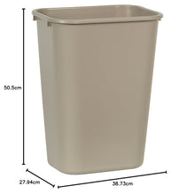 Load image into Gallery viewer, Rubbermaid Commercial Products 41-Quart Black Wastebasket