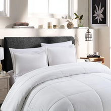 Load image into Gallery viewer, Messy Bed KING SIZE Washed Cotton Comforter and Sham Set