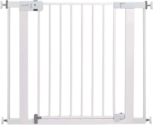 Safety 1st Safety 1st Hands Free Auto-Close Gate, White, Fits 29-38" Wide, 28" Tall